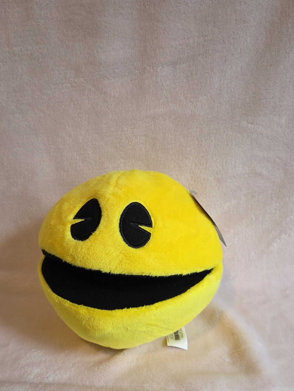 Yellow Plush Pac-man Toy